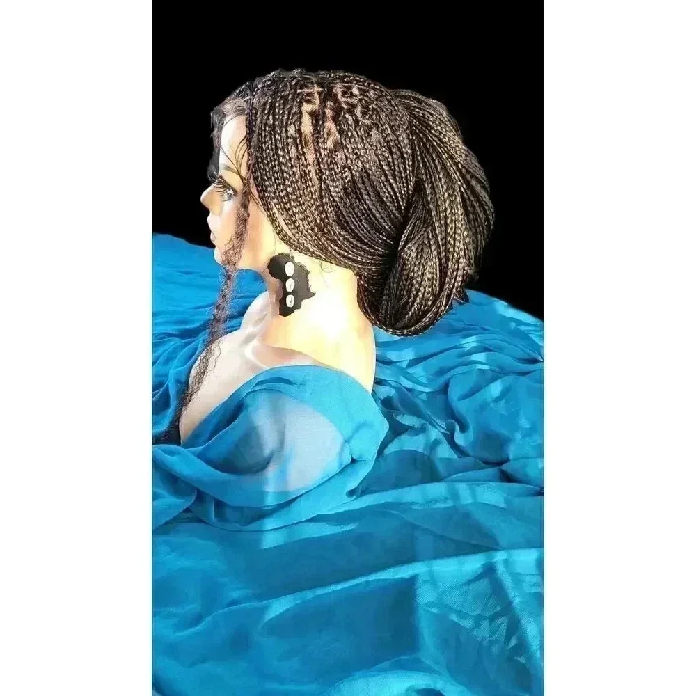 Pain-Free 22" Knotless Box Braids with Lace Closure and Baby Hair - Instant, NWT - Picture 9 of 15